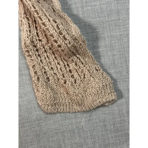 Victoria’s Secret Beaded Swim Cover Up XS Boho Crochet Knit Tunic Y2K Beach - Picture 9 of 9